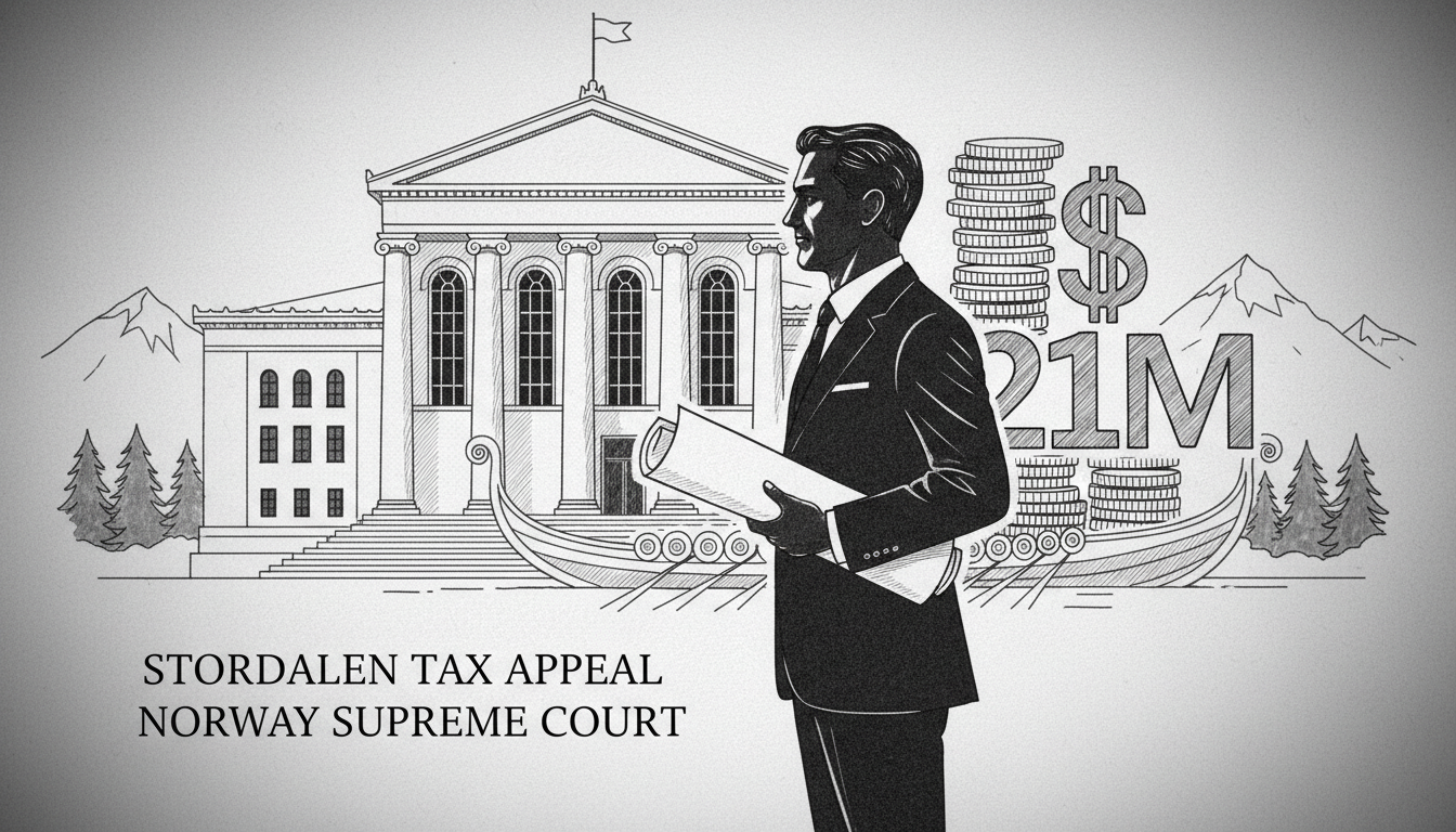 Norway's Stordalen Appeals $21M Tax Bill to Supreme Court