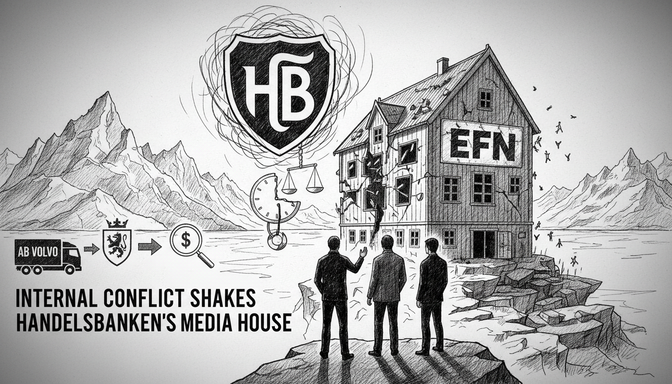 Internal Conflict Shakes Handelsbanken's Media House EFN