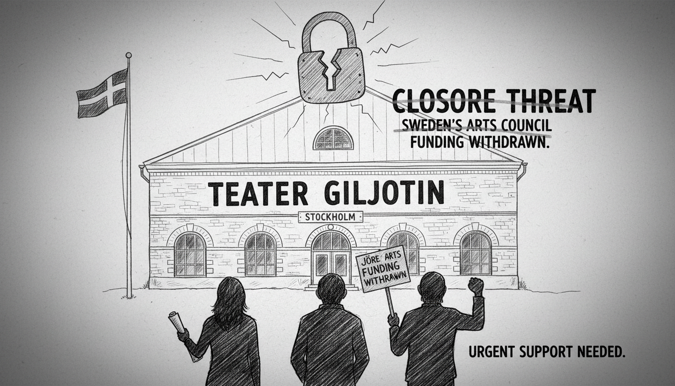 Stockholm's Teater Giljotin Faces Closure Threat