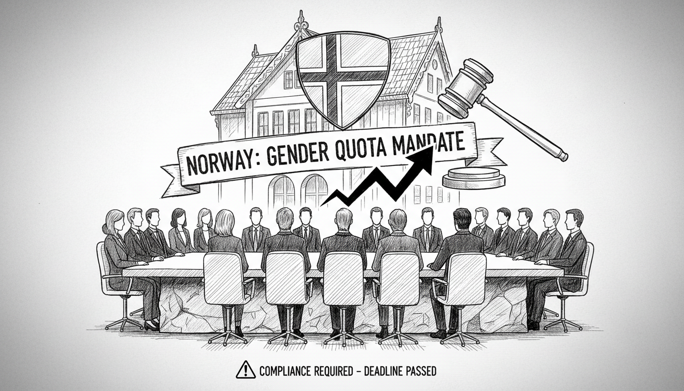 Norway Demands Companies Follow Board Gender Quota Rules