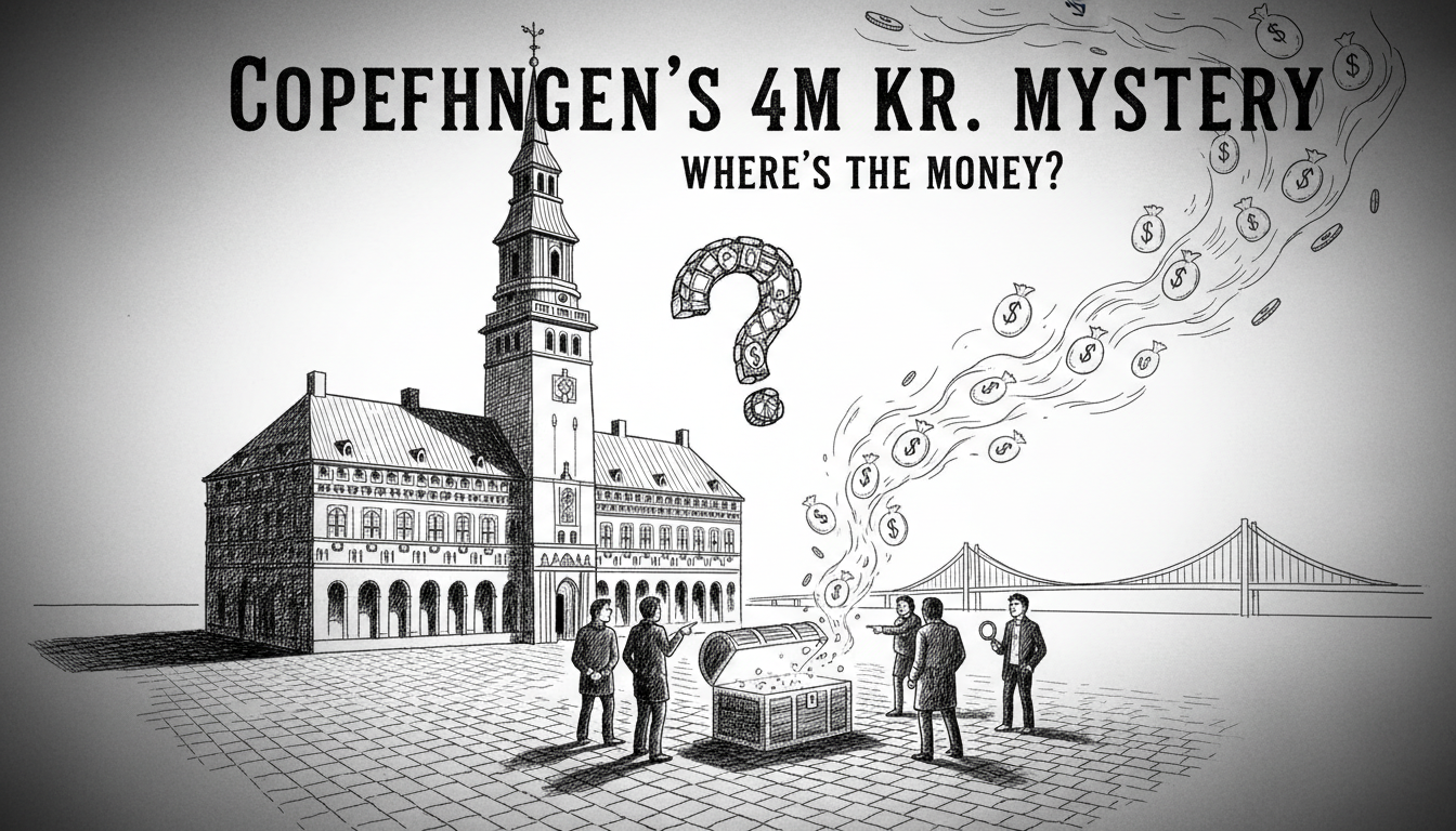 Copenhagen's 4M Kr. Mystery: Where's the Money?