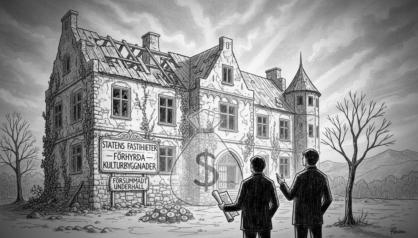 Swedish Historical Properties Face Neglected Maintenance Crisis