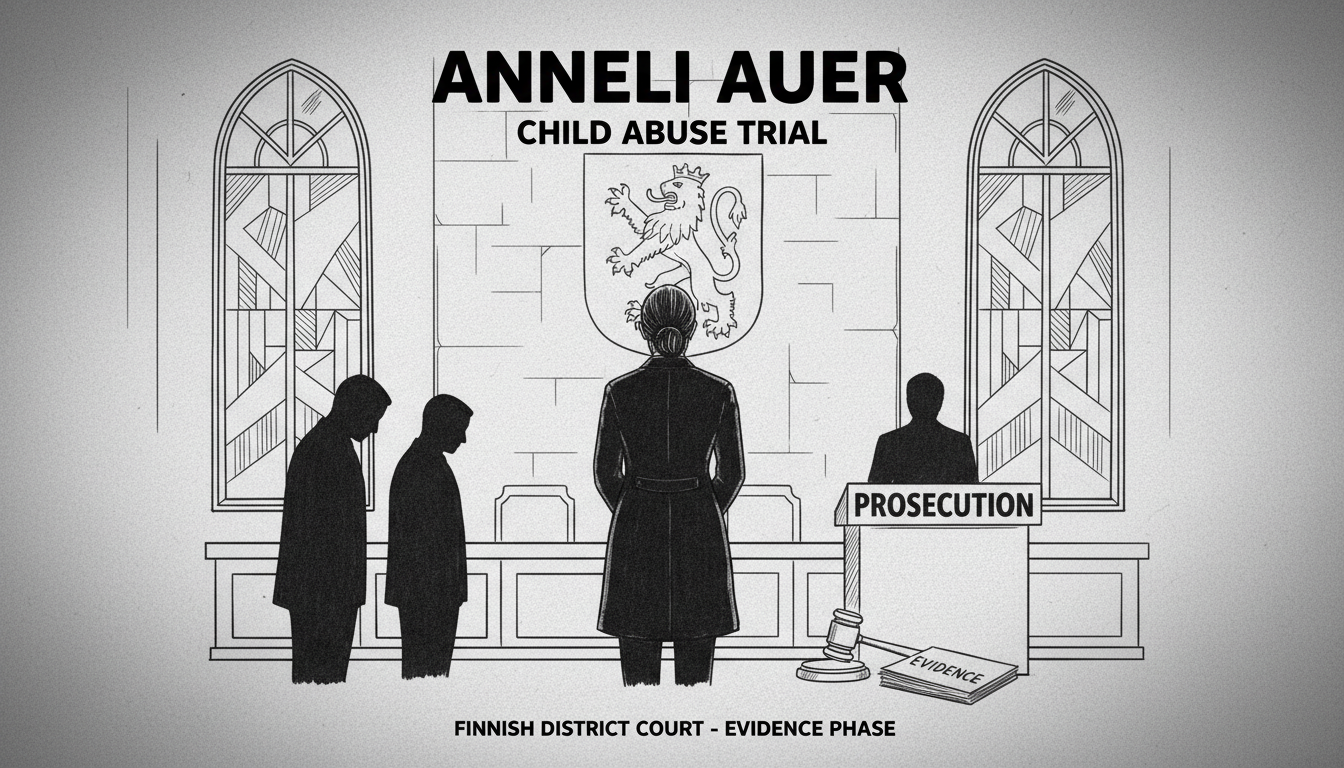 Finnish Politician Anneli Auer Faces Court in Child Abuse Trial