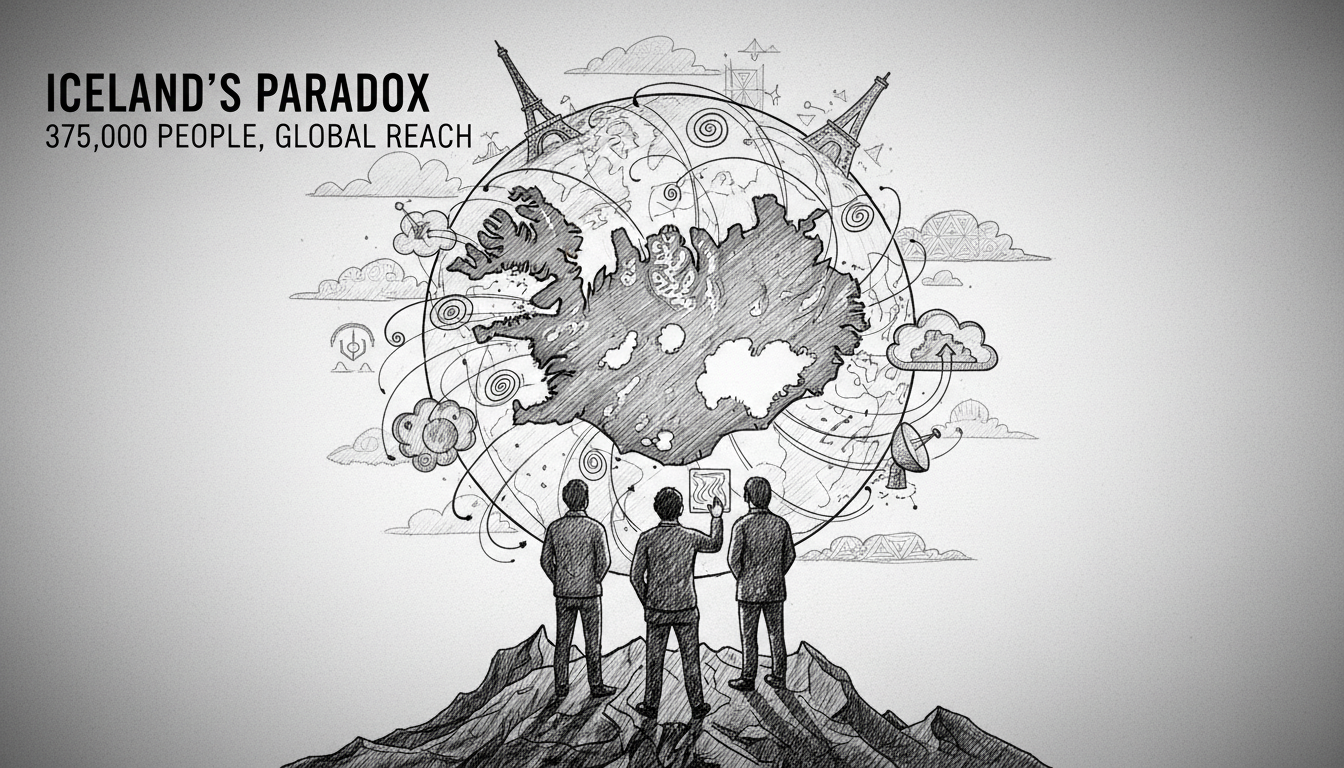 Iceland's Paradox: 375,000 People, Global Reach