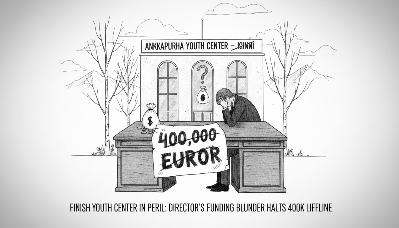 Youth Center Director's 400,000 Euro Error Halts Government Funding