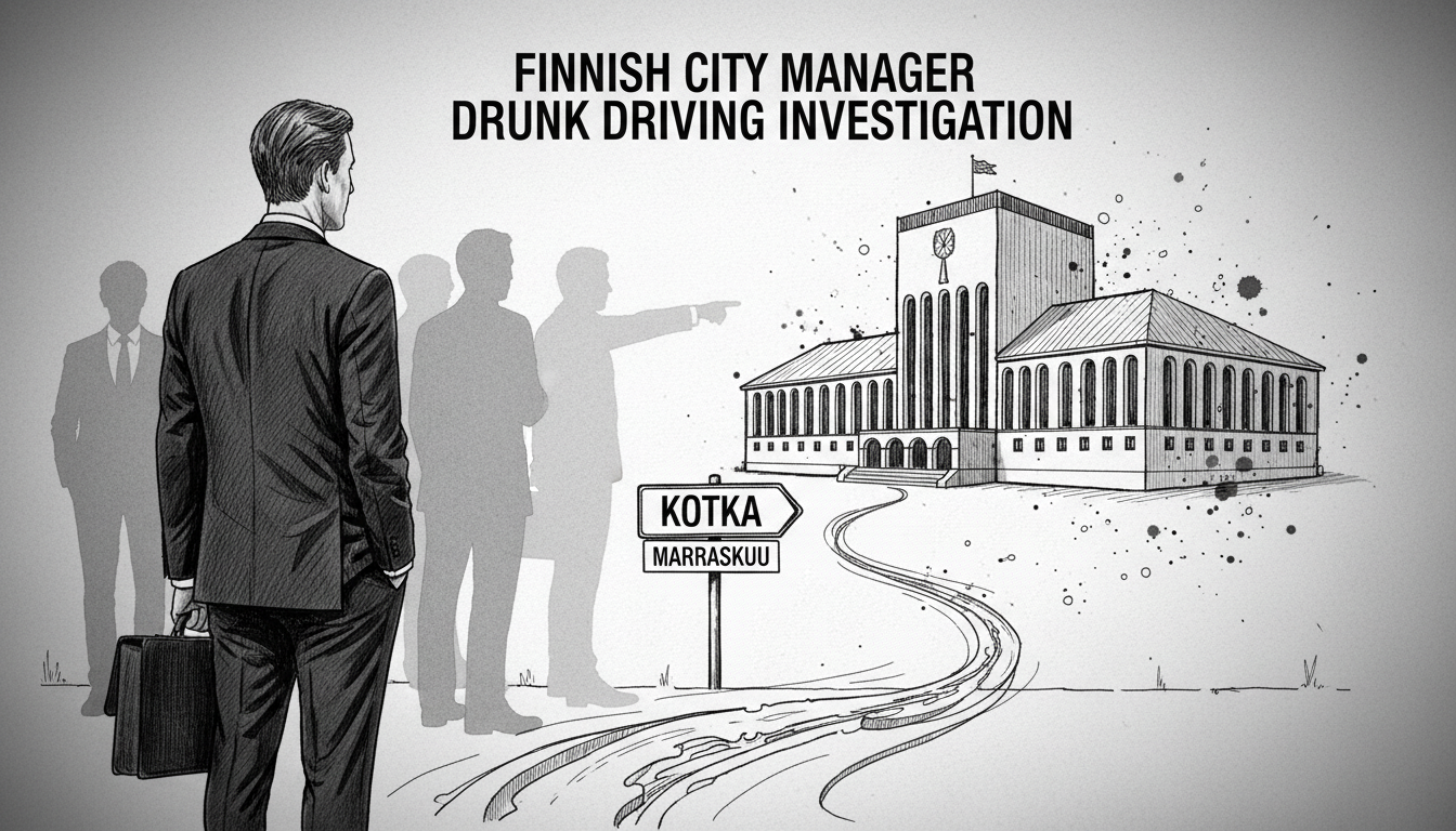 Finnish City Manager Continues Role Amid Drunk Driving Investigation
