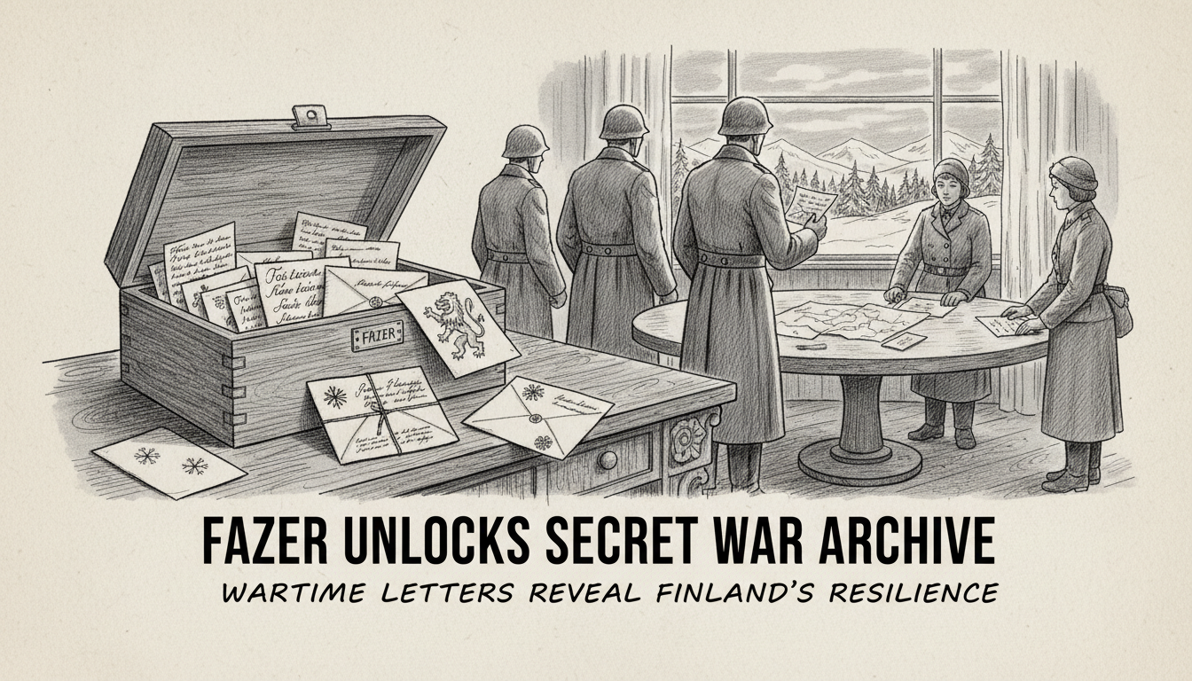 Fazer Opens Secret War Archive After 85 Years