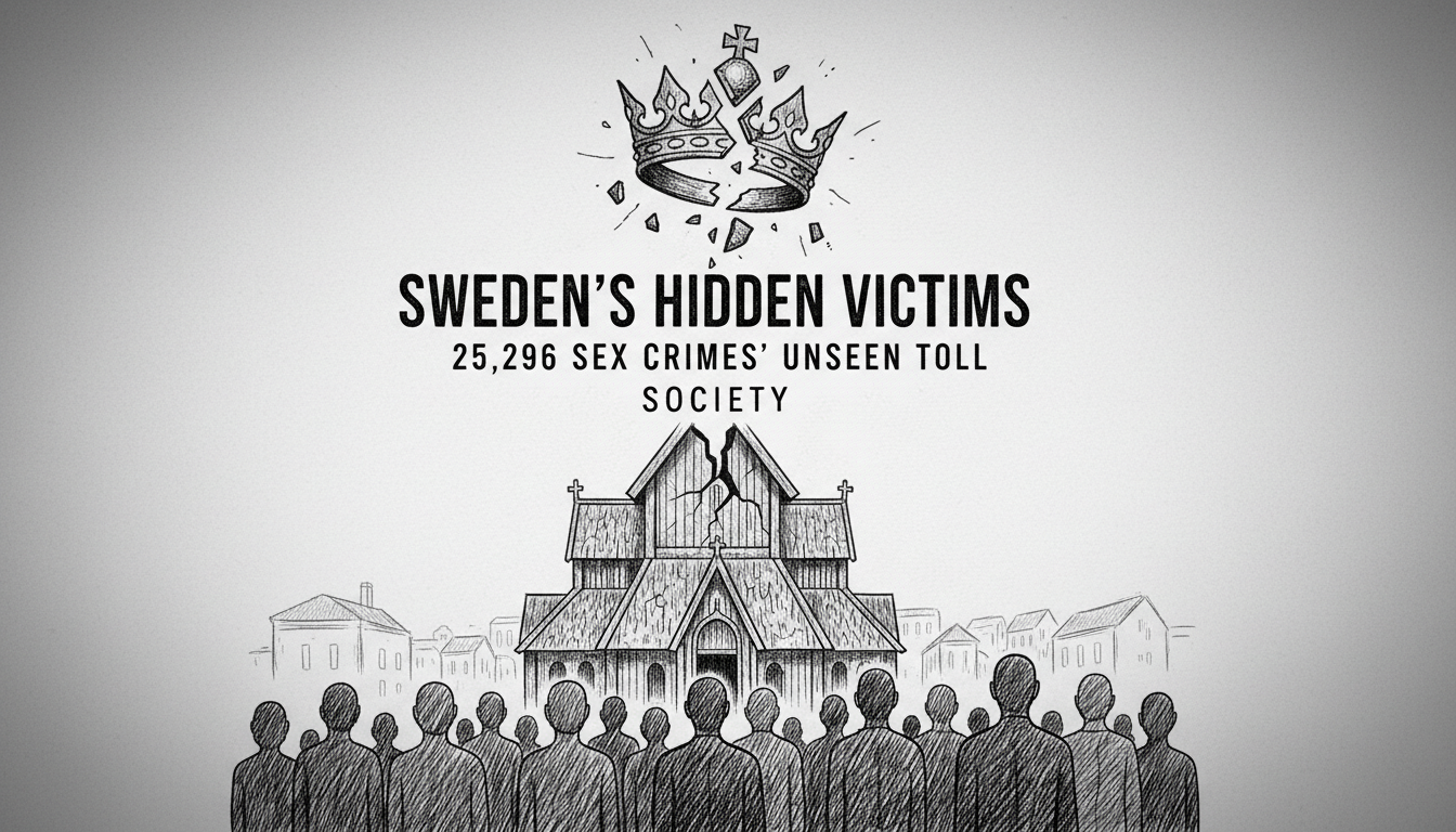 Sweden's Hidden Victims: 25,296 Sex Crimes' Unseen Toll