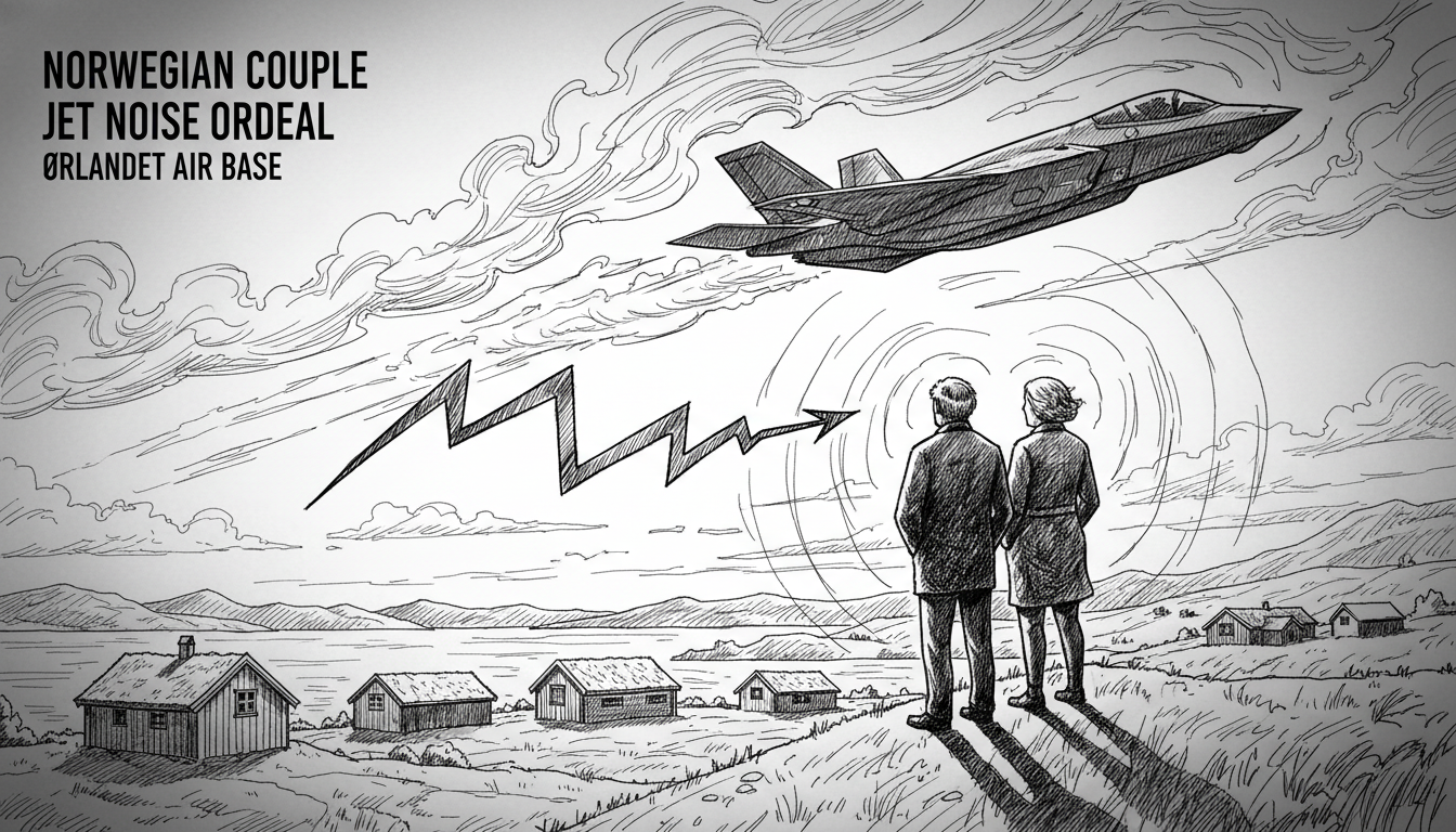 Norwegian Couple Faces Increased Jet Noise as Air Base Changes Flight Patterns