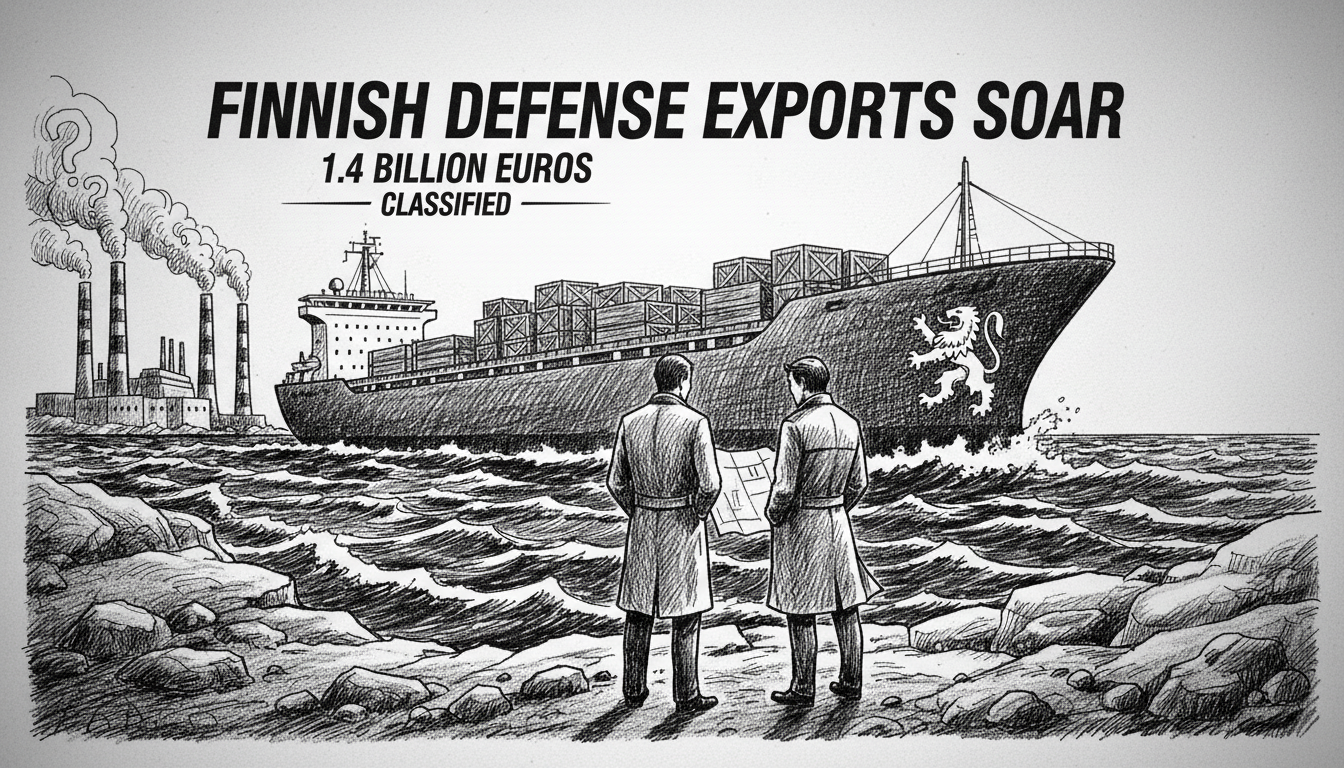 Finnish Defense Equipment Exports Reach Record Levels in Third Quarter