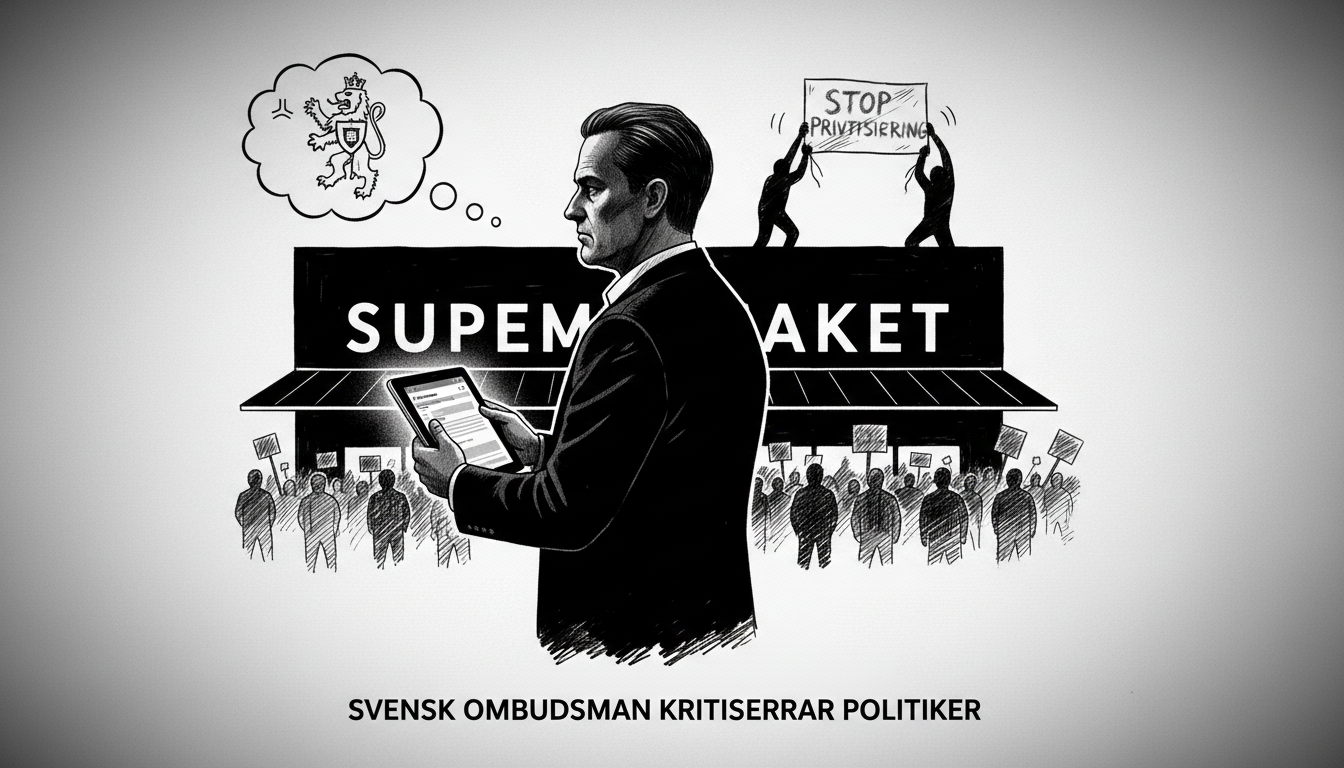 Swedish Ombudsman Criticizes Politician Over Supermarket Protest Email