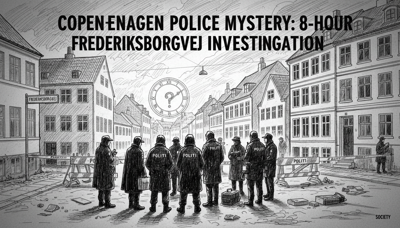 Copenhagen Police Mystery: 8-Hour Frederiksborgvej Investigation