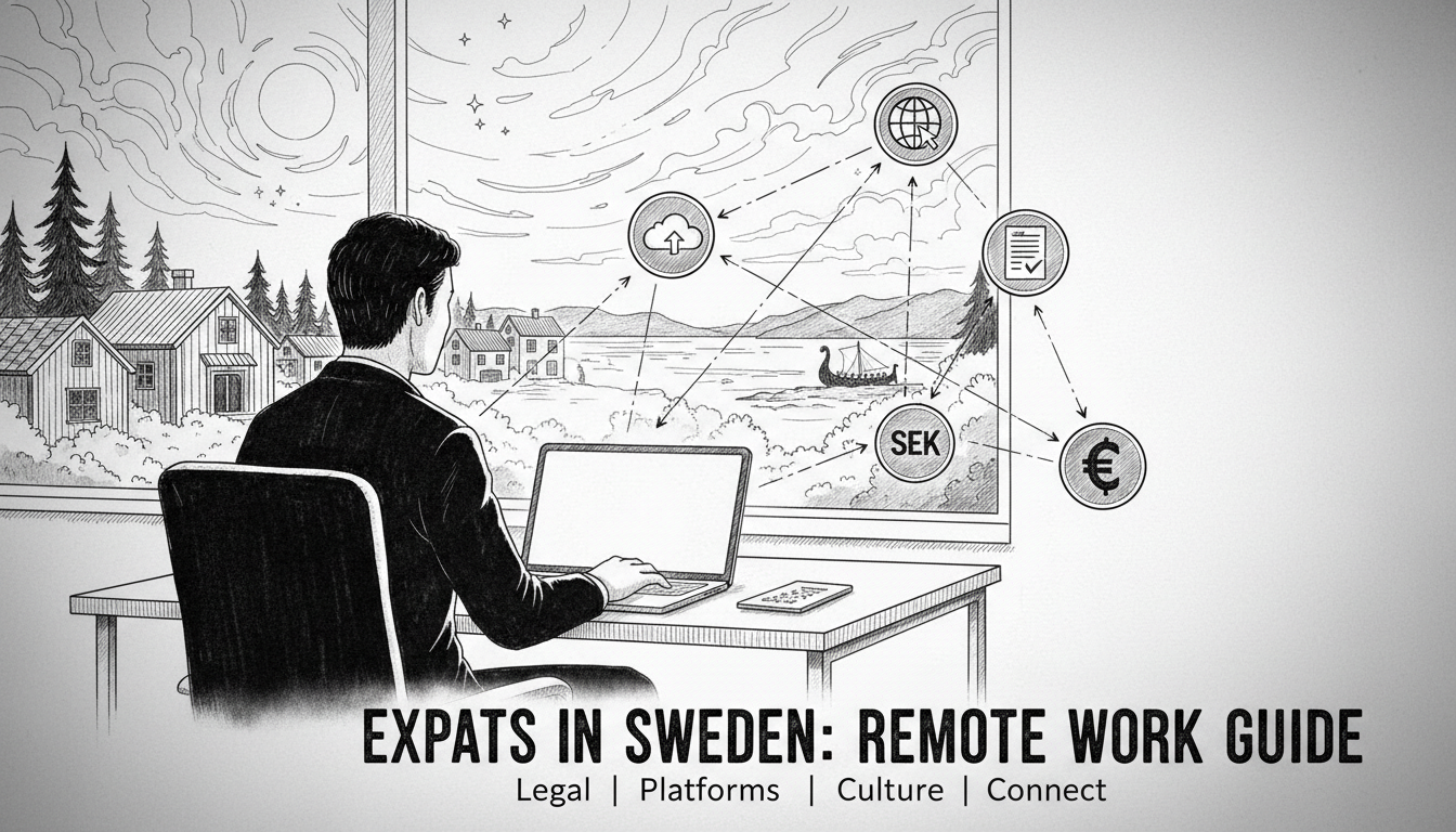 How Expats Can Secure Remote Jobs While Living in Sweden
