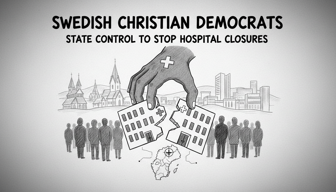 Swedish Christian Democrats Propose State Control to Stop Hospital Closures