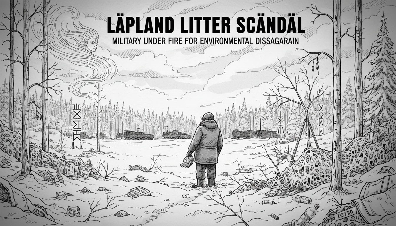 Finnish Military Faces Public Outcry Over Littering Scandal in Lapland Training Exercise
