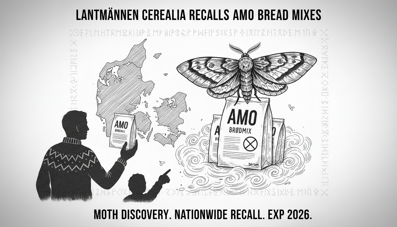 Lantmännen Cerealia Recalls Amo Bread Mixes After Moth Discovery