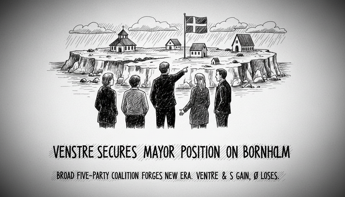 Venstre Secures Mayor Position on Bornholm Island