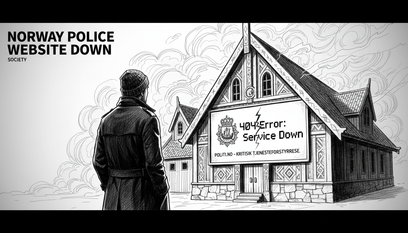 Norway Police Website Down: Critical Service Disruption