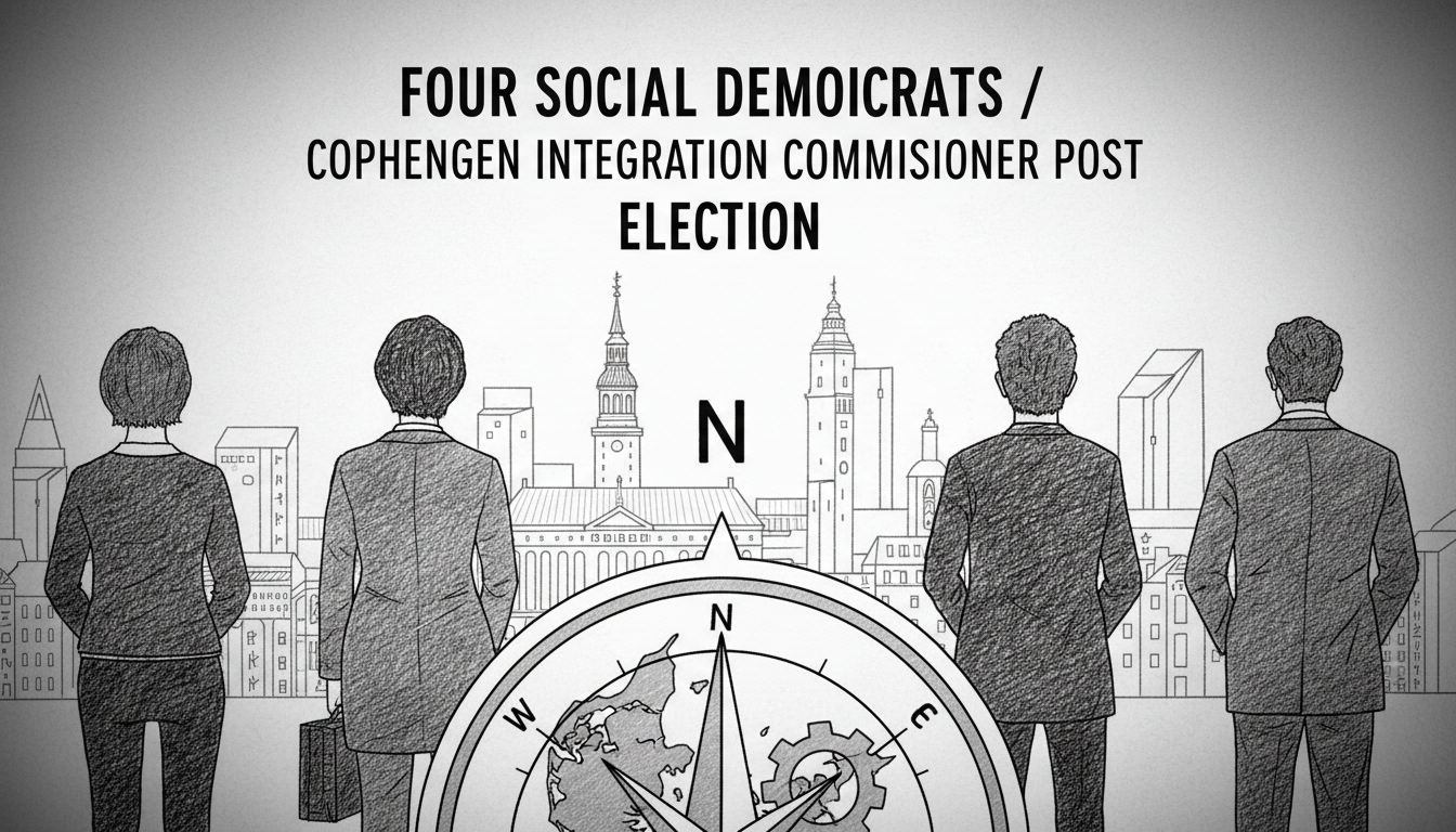 Four Social Democrats Compete for Copenhagen Integration Commissioner Post