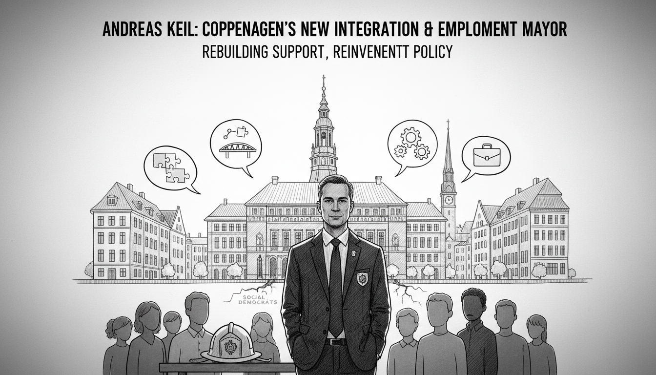 Andreas Keil Appointed as Copenhagen's New Integration and Employment Mayor
