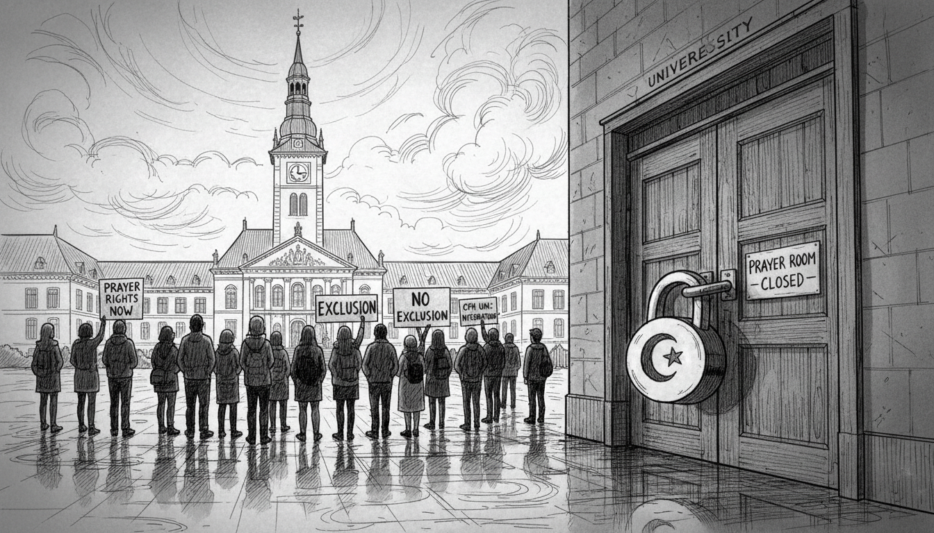 Copenhagen University Prayer Room Closure Sparks Student Protest