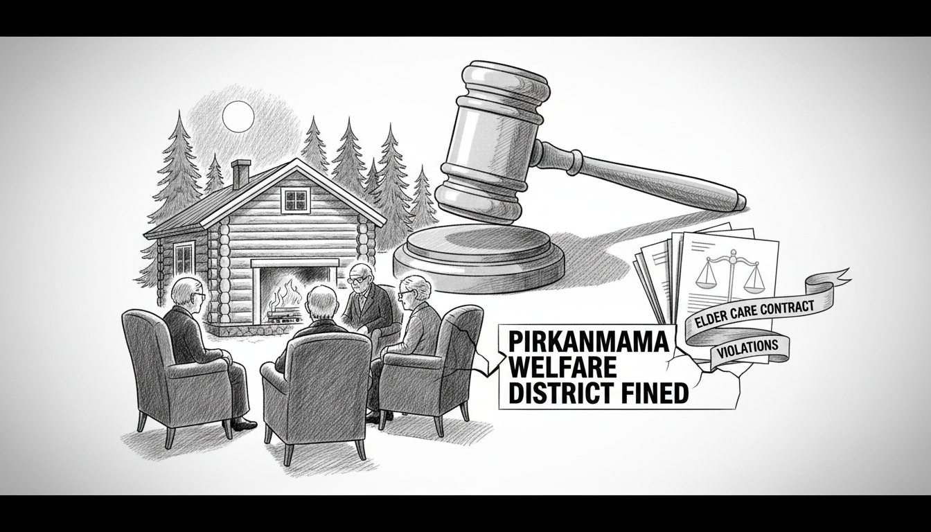 Finnish Welfare District Fined for Elder Care Contract Violations