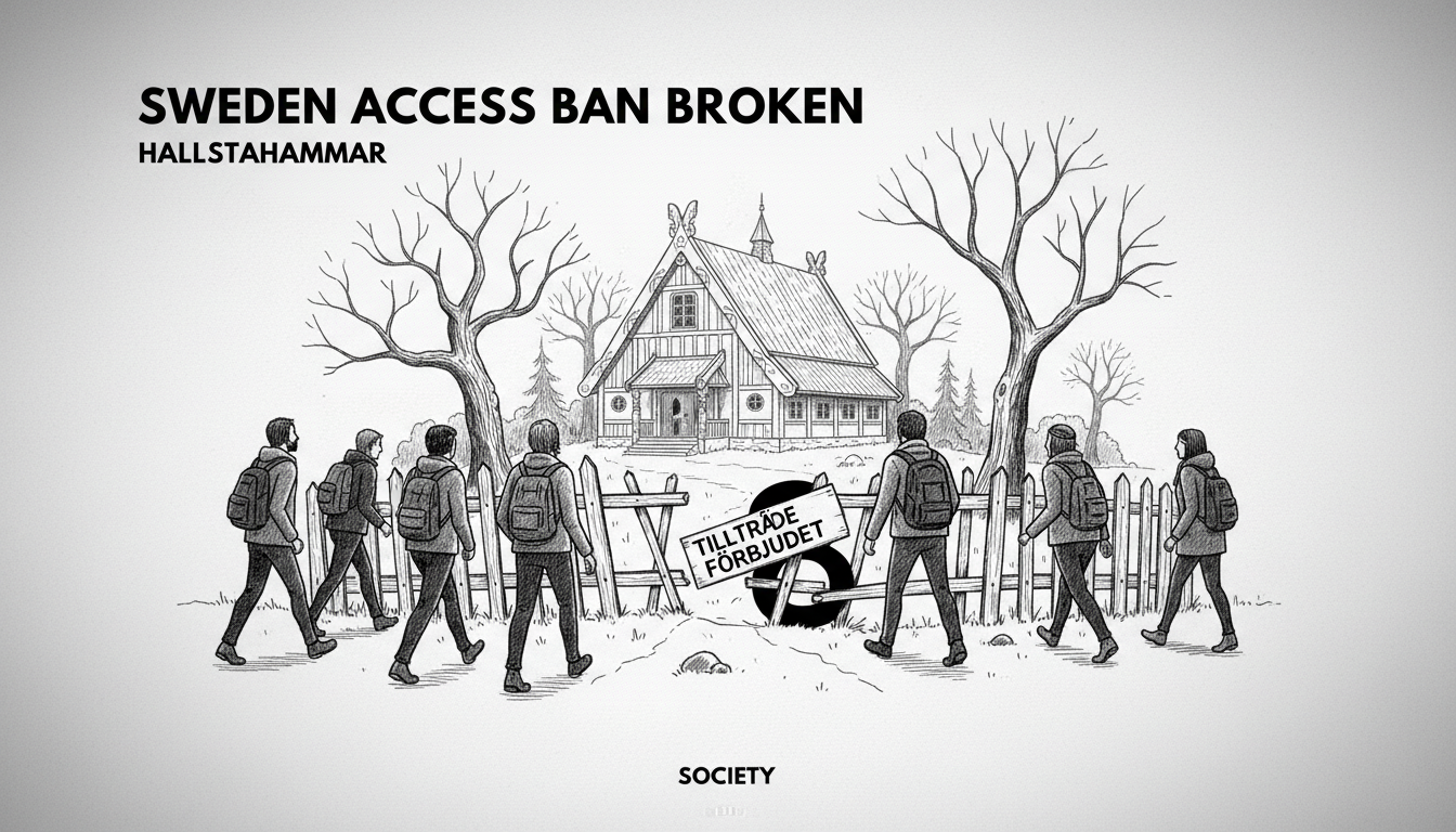 Sweden Access Ban Broken 8 Times in Hallstahammar