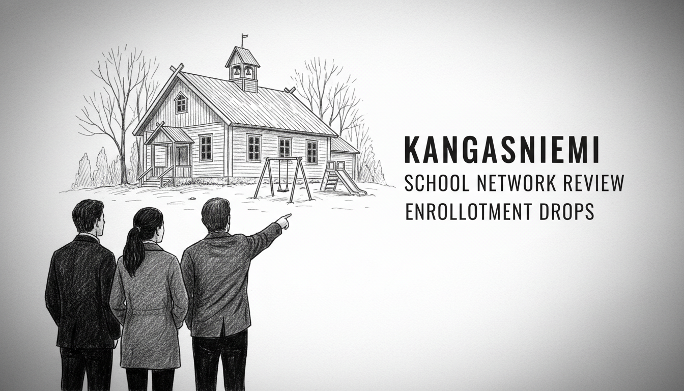 Kangasniemi Municipality Launches School Network Review as Village School Enrollment Drops