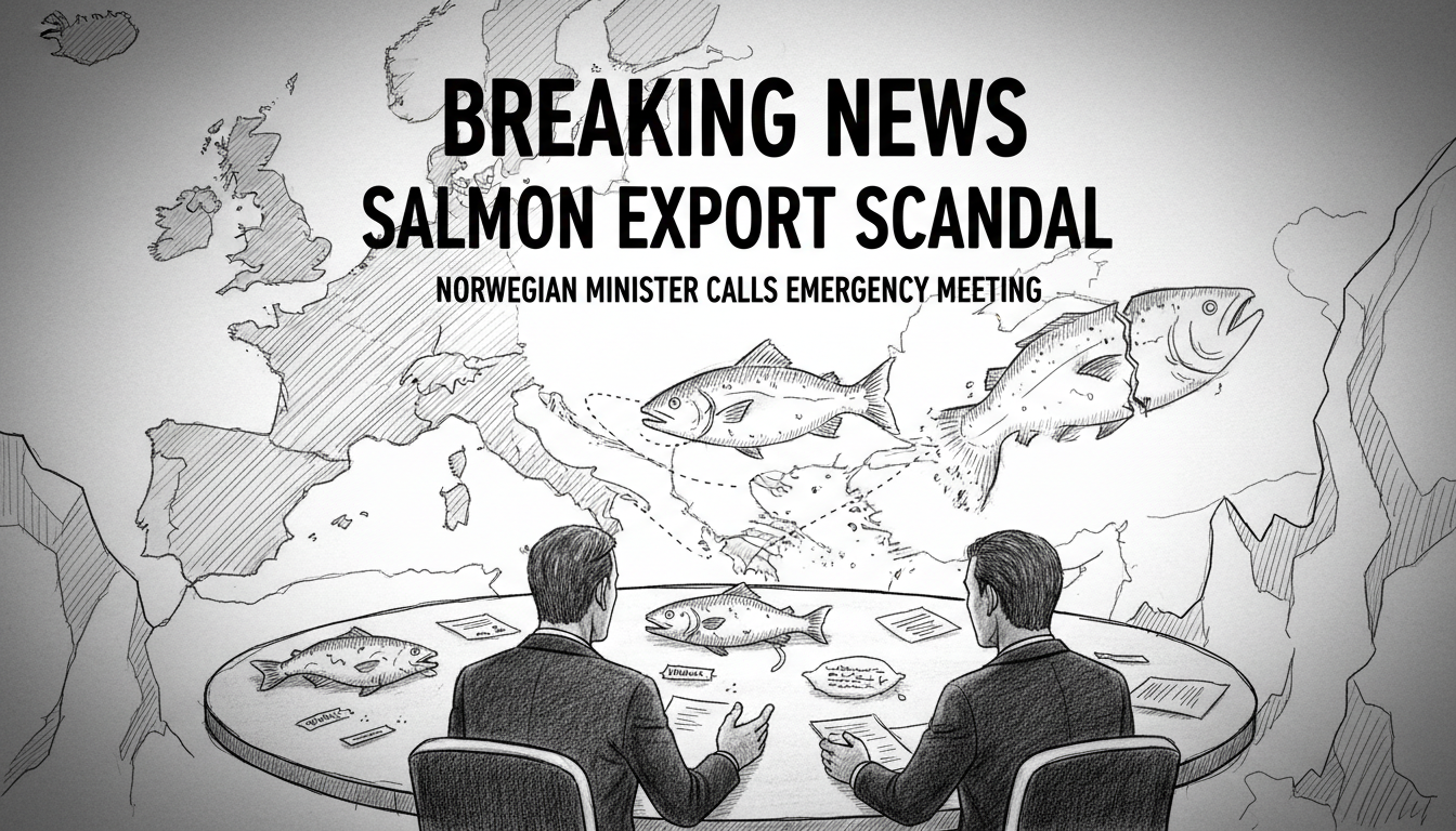 Norwegian Fisheries Minister Calls Emergency Meeting After Salmon Export Scandal