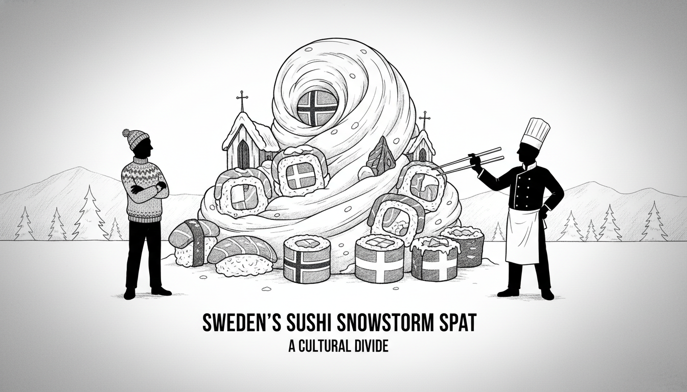 Sweden's Sushi Snowstorm Spat: A Cultural Divide
