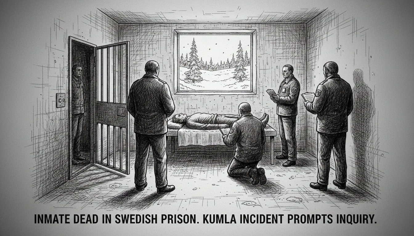 Inmate Found Dead in Swedish Prison Cell