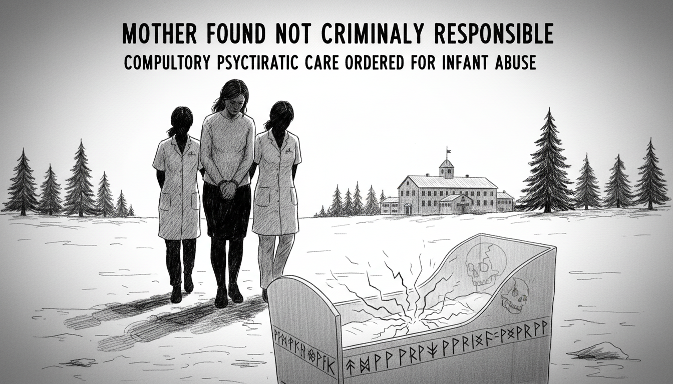 Mother Found Not Criminally Responsible for Infant Abuse