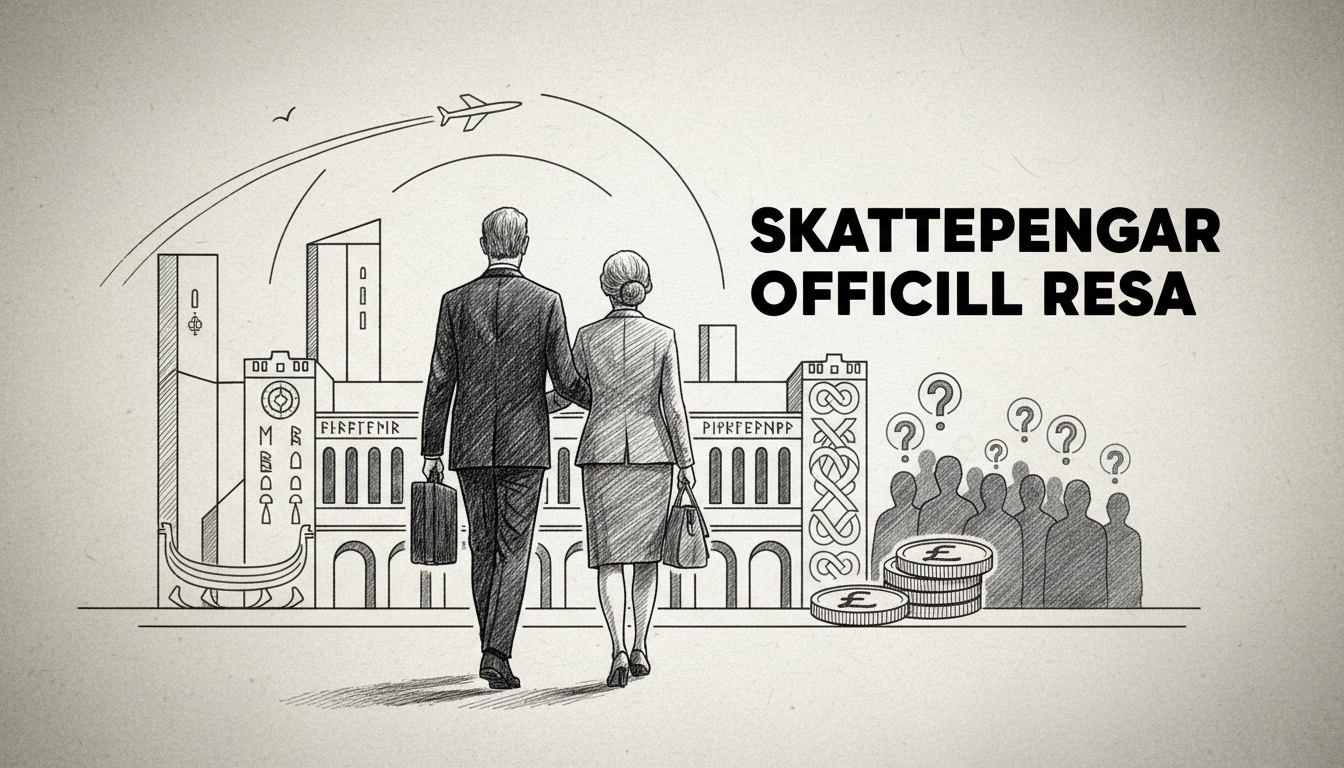 Swedish Parliament Speaker's Wife Accompanying on Official Travel