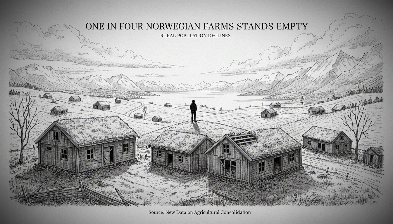 One in Four Norwegian Farms Stands Empty as Rural Population Declines