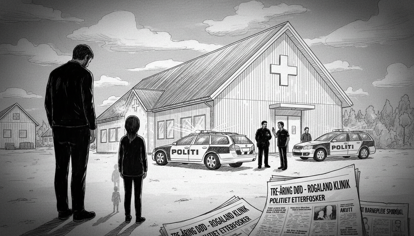 Three-Year-Old Dies at Emergency Clinic in Rogaland - Police Investigation Underway