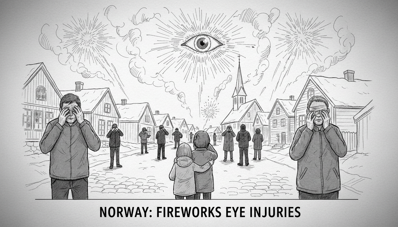 Norway Sees 10 Eye Injuries from New Year Fireworks
