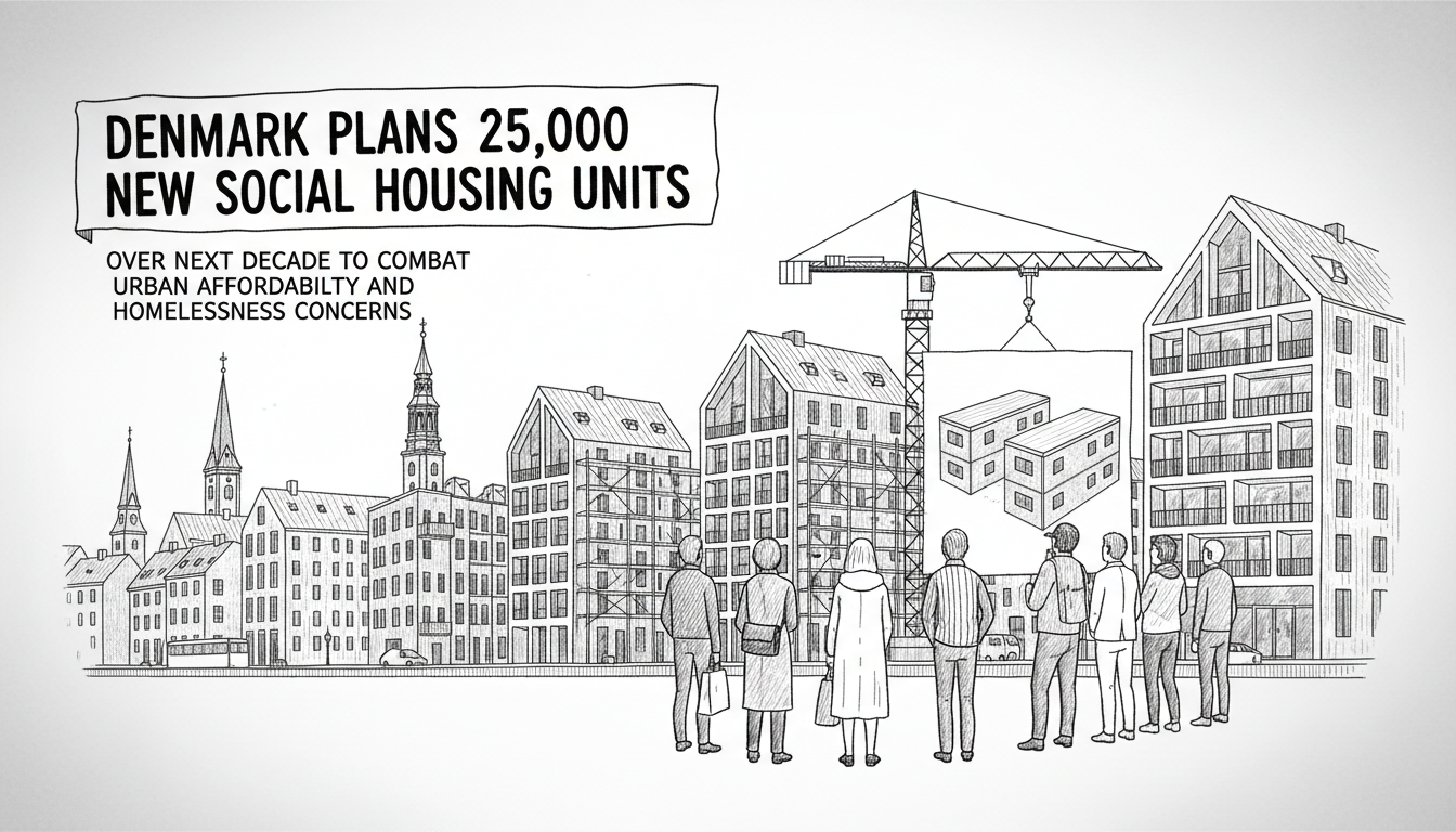 Denmark Plans 25,000 New Social Housing Units Over Next Decade