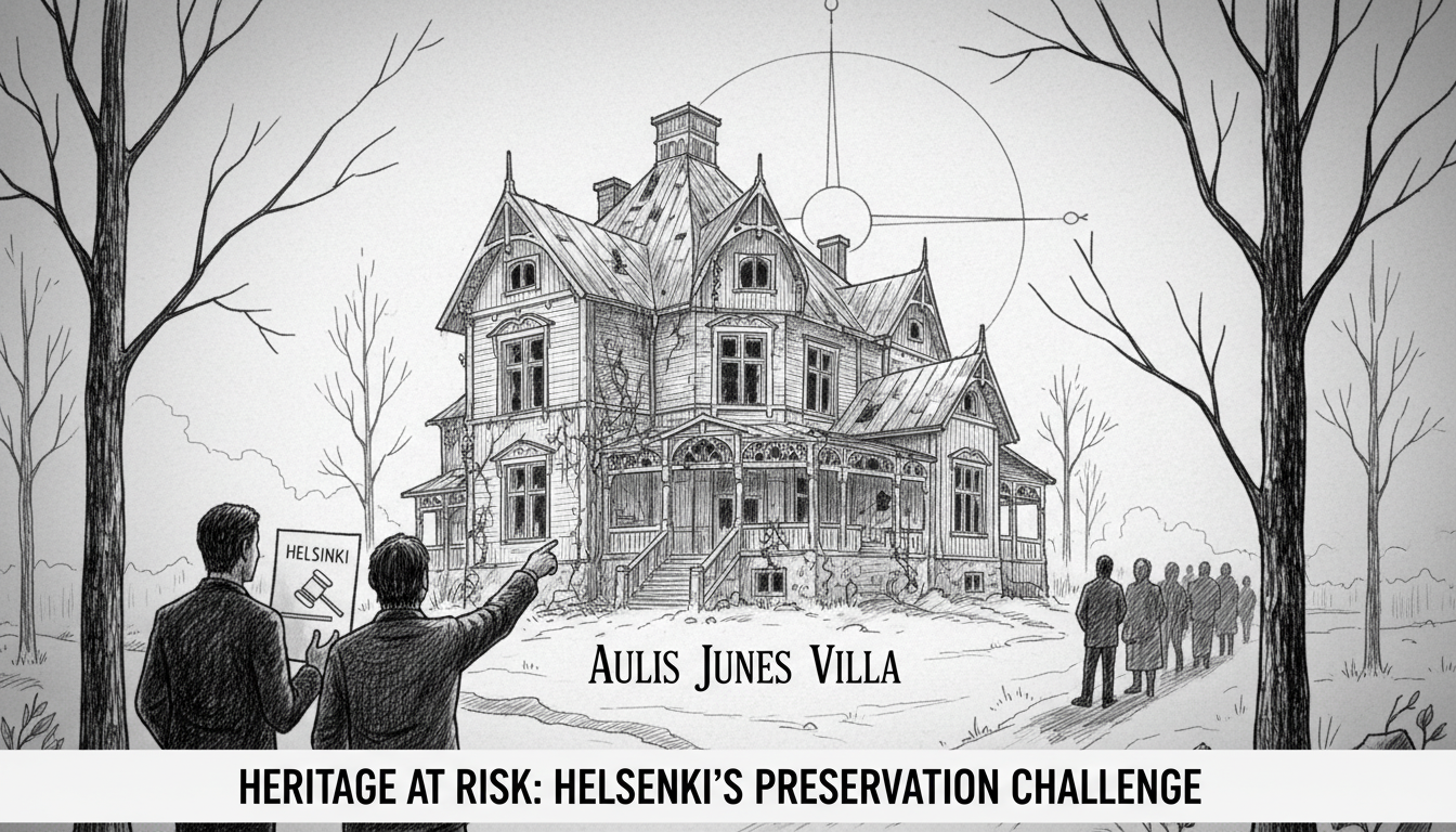 Helsinki Officials Pressure Heirs to Restore Historic Linnunlaulu Villa