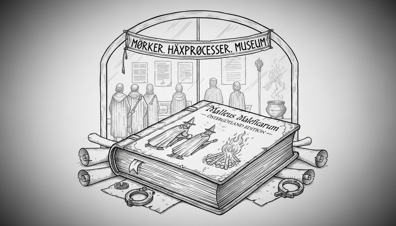 Dark History of Witch Trials Revealed at Östergötland Museum Exhibition