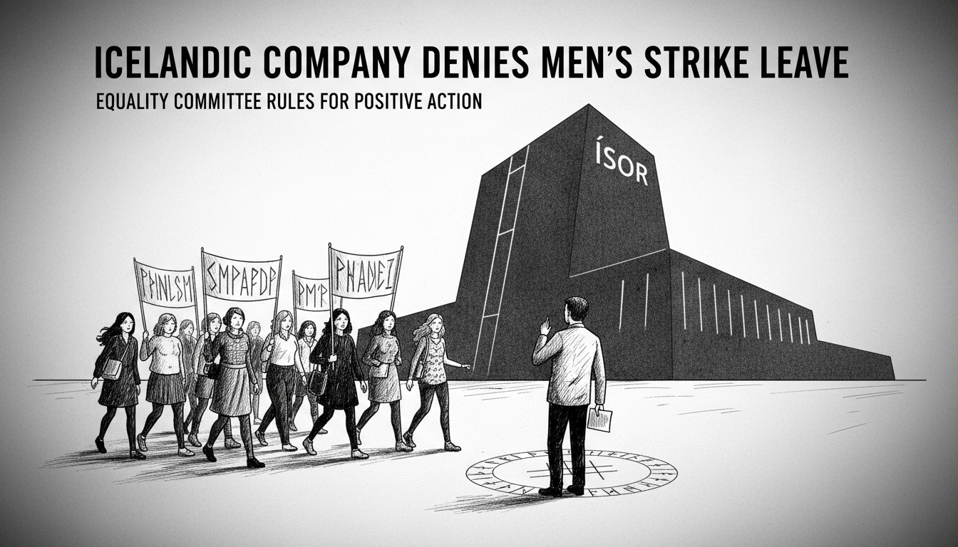 Icelandic company allowed to deny man women's strike leave