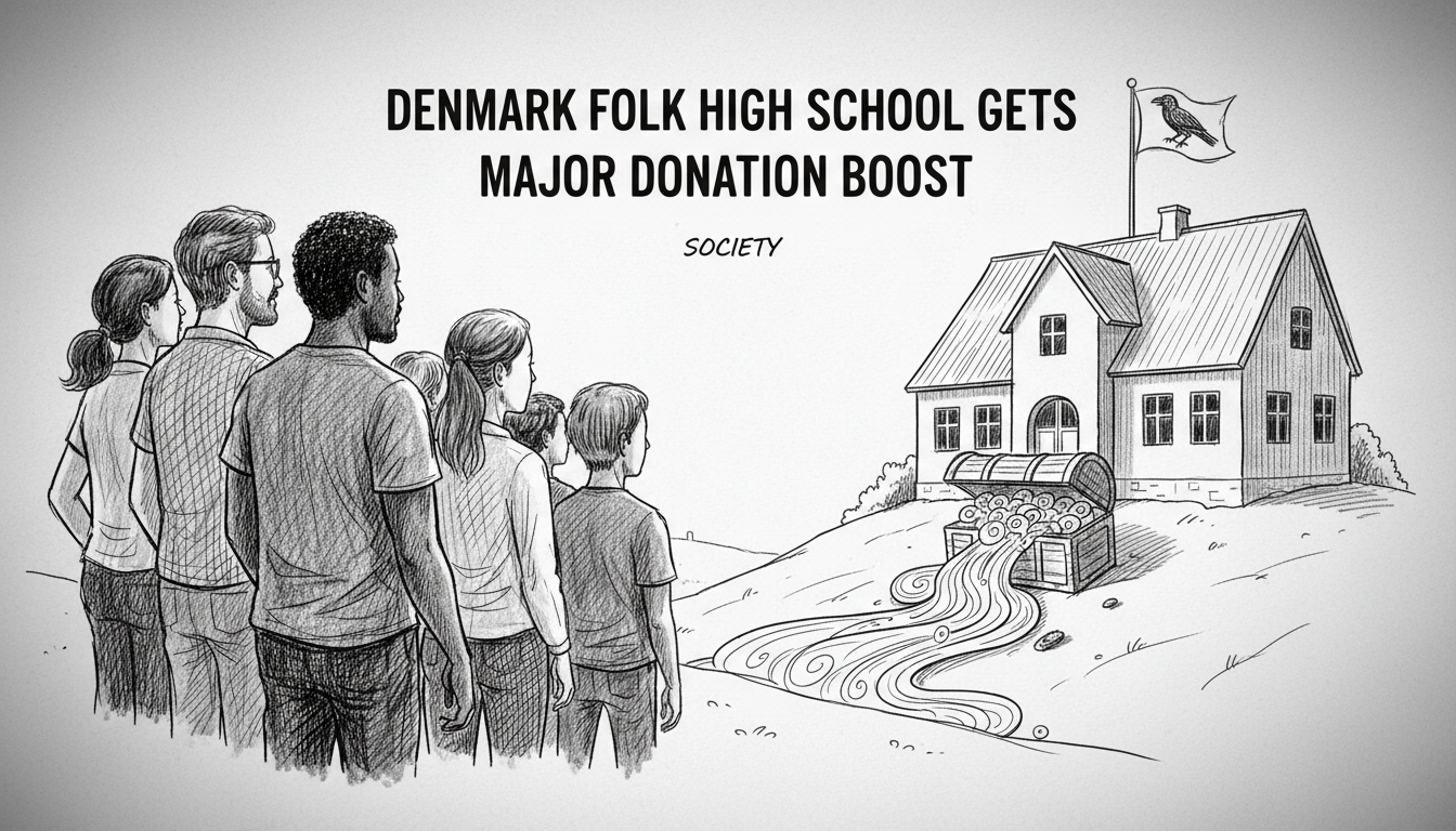 Denmark Folk High School Gets Major Donation Boost