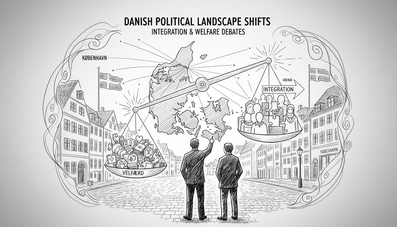 Danish Political Landscape Shifts Amid Integration and Welfare Debates