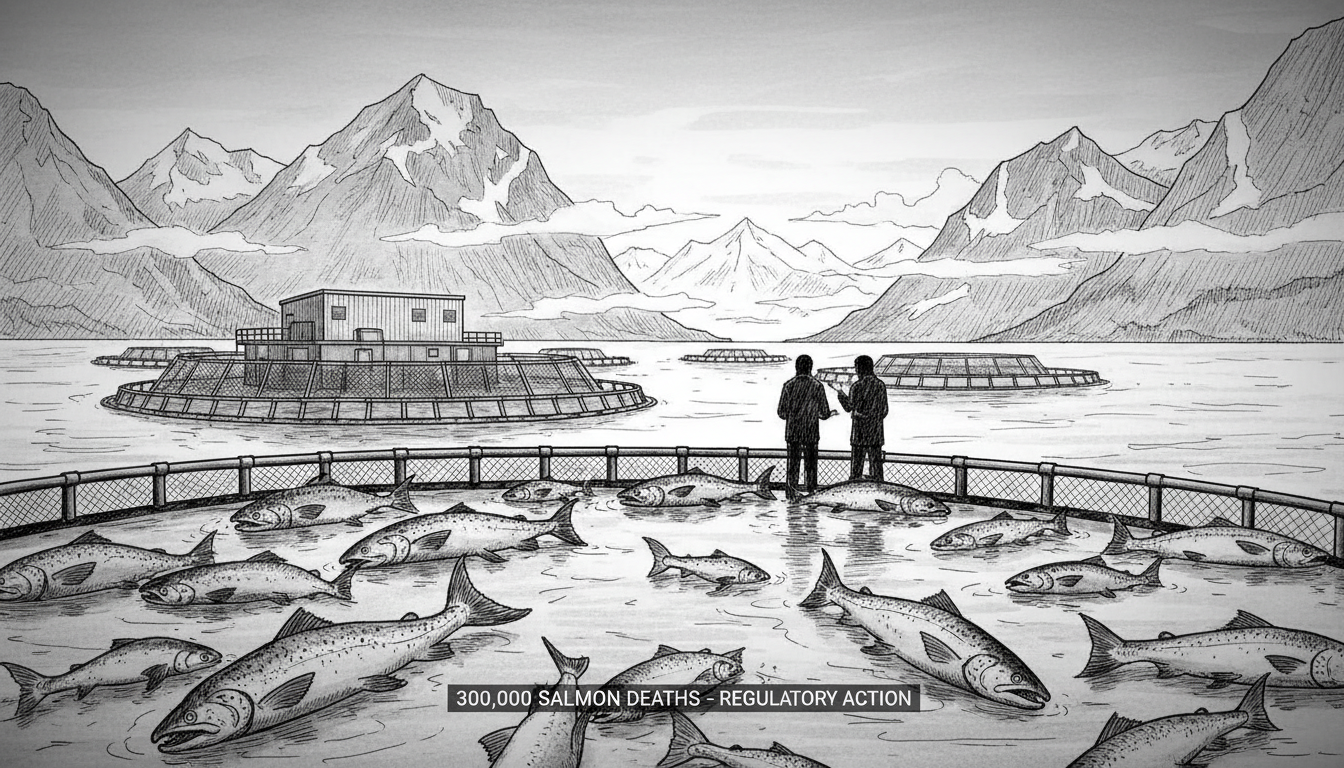 Mass Salmon Deaths at Norwegian Fish Farm Spark Regulatory Action
