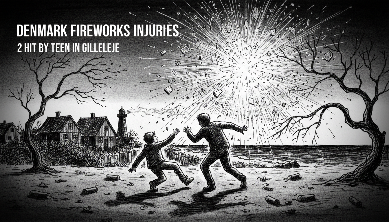 Denmark Fireworks Injuries: 2 Hit by Teen in Gilleleje