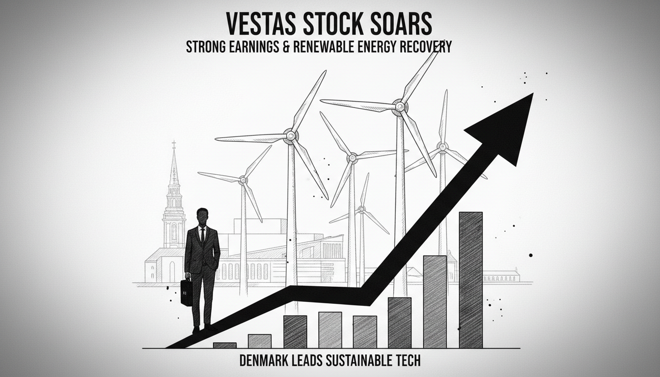 Vestas Stock Soars Following Strong Quarterly Earnings Report