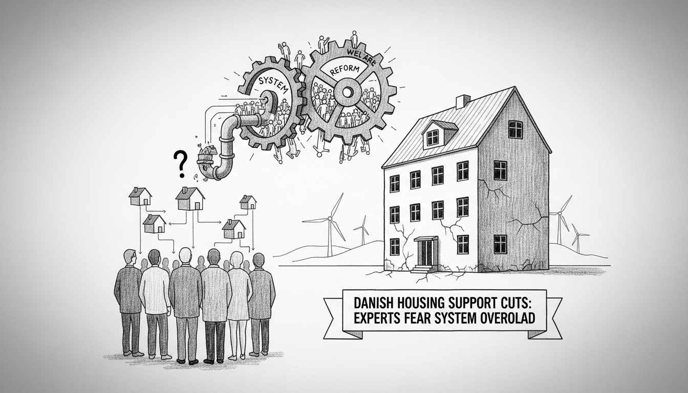 Danish welfare reform sparks concerns over housing support cuts