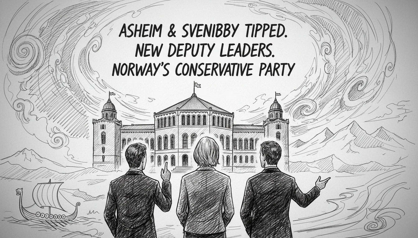 Asheim and Svenneby Tipped as New Deputy Leaders for Norway's Conservative Party