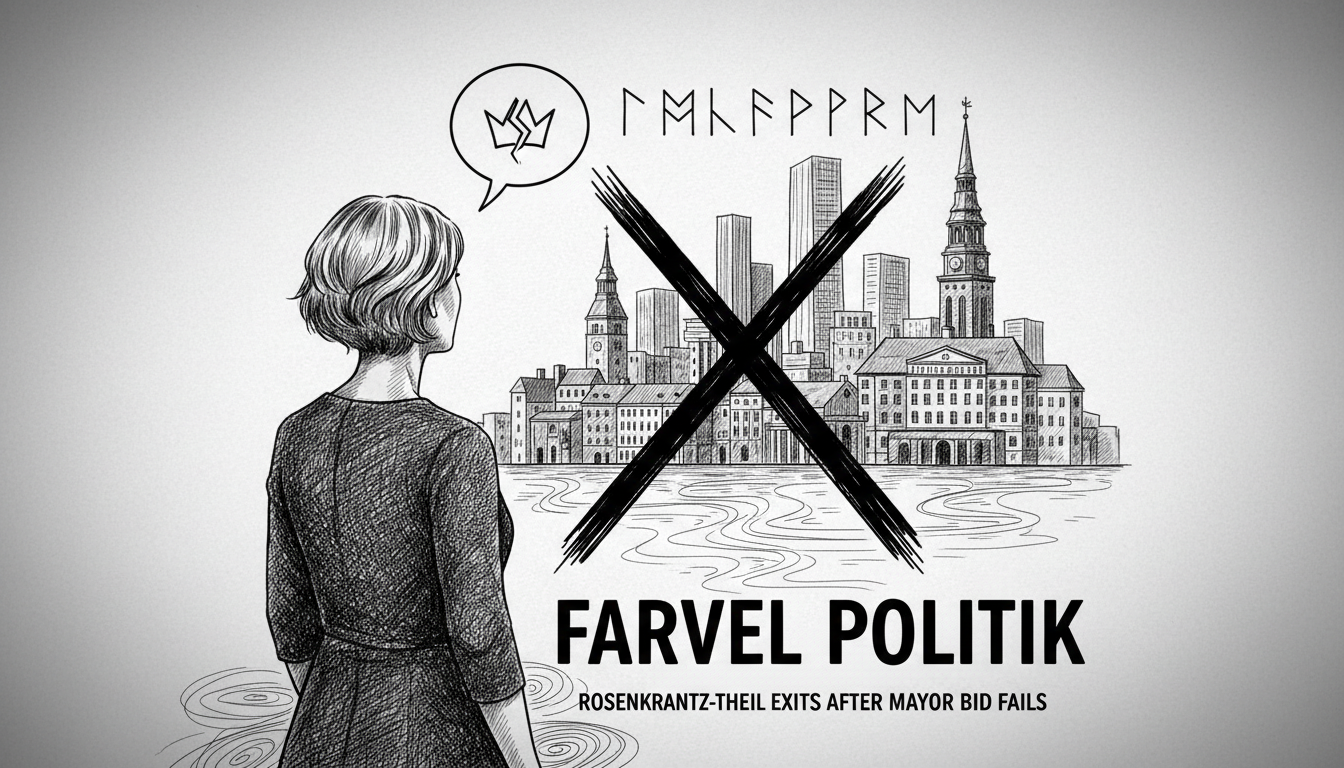 Danish Social Democrat Leader Pernille Rosenkrantz-Theil Exits Politics After Copenhagen Mayor Bid Fails