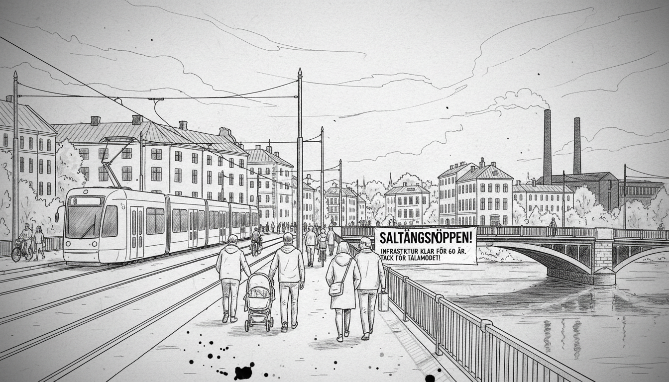 Saltängsbron Bridge Reopens After Major Infrastructure Upgrade