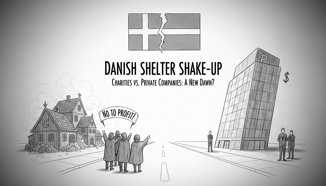 Danish Government Proposes Homeless Shelter Competition Between Charities and Private Companies